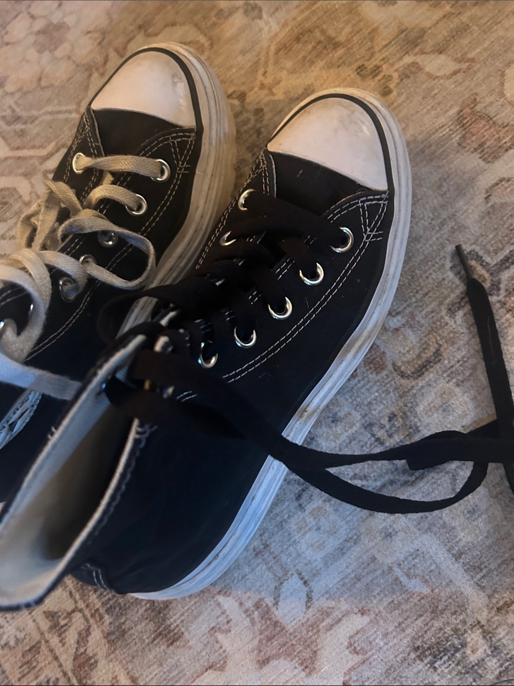 Classic Black High-Top converse